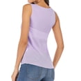 thumbnail image 6 of Women's Sleeveless Chiffon Tank Top Summer Casual Tops Breathable Chiffon Vest, 6 of 6