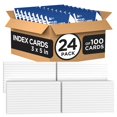 thumbnail image 1 of Tarjetas didácticas E-CLIPS USA, 3 x 5 (2400 tarjetas), paquete de 24, 1 of 7