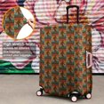 thumbnail image 4 of Multicolor Bigfoot and Text Pattern Luggage Cover Fashion Suitcase Cover Baggage Covers Fit 25-28 Inch Luggage (Go Travel), 4 of 5