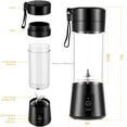 thumbnail image 4 of Customized Color Automatic 6 Blade Portable Smoothie Juice Maker Portable USB Blender, 4 of 5