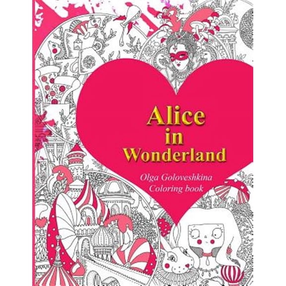 Alice in Wonderland Coloring Book