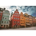 thumbnail image 2 of ABPHOTO 7x5ft Photography Backdrop Old Town Stockholm Color Building Street City landscape Landmark Photo Background Backdrops, 2 of 4
