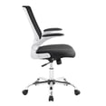 thumbnail image 3 of Serta Works Creativity Jet Black Mesh Office Chair with Chrome Base, 3 of 5