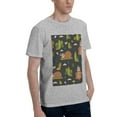 thumbnail image 2 of Bingfone Funny Sloths In The Forest Men'S Loose Fit Short-Sleeve Pocket T-Shirt, 2 of 7