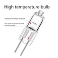thumbnail image 4 of JC-bombilla halógena bi-pin G4 para decoración del hogar, luces de 5W, 10W, 20W, 35W, 50W, color blanco cálido, CC de 12V, 10 piezas, 4 of 4