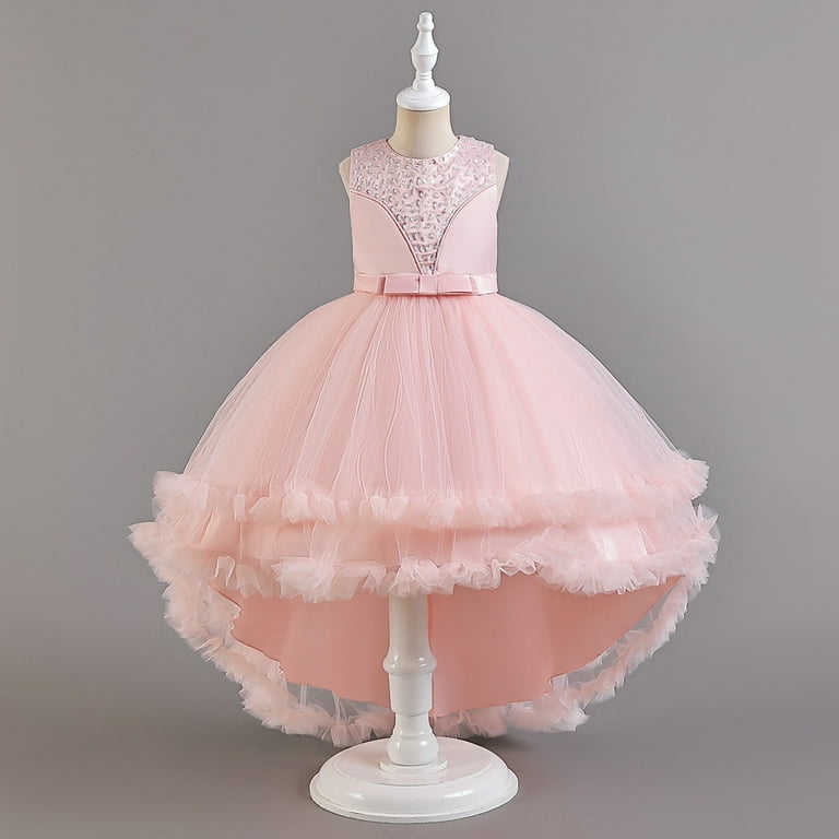 Esaierr Kids Princess Dresses for Girls 4 12Y Flower Girl Dress Cute Dresses for Teen Girls Fairy Dresses for Girls Ball Gown Dresses for Girls Girls