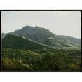 thumbnail image 2 of Jean-Joseph-Xavier Bidauld 14x12 Gold Ornate Wood Frame and Double Matted Museum Art Print Titled - View of Bridge and the Town of Cava, Kingdom of Naples, 2 of 4
