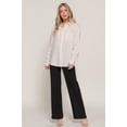 thumbnail image 2 of Long Sleeve Linen Blend Shirt, 2 of 5