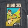 thumbnail image 3 of Luca - La Grande Corsa Postcard - Men's Short Sleeve Graphic T-Shirt, 3 of 5