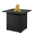 thumbnail image 2 of 27inch Gas Fire Pit, 40,000 BTU Auto-Ignition Propane  Gas Fire Pit Table with Lava Rock, Outdoor Patio Gas Burner Stove Fire Table, Control Knob Adjustable Flame, 2 of 10