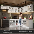 thumbnail image 2 of Cocina Integral Completa Modular Madesa Agata 486cm BC 01, 2 of 5