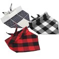 thumbnail image 4 of Pañuelos triangulares lavables para el cuello de mascotas, accesorios ajustables para el collar, paquete de 3 pañuelos para perros y gatos, 4 of 8