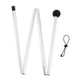 thumbnail image 2 of Canopy Rods Tent Pole for Tarp Camping Adjustable for Canopy Beach Tent Rods 1.6M flat tip, 2 of 8