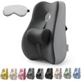 thumbnail image 1 of Lumbar Support Cushion,Orthopedic Lumbar Seat Cushion, Lumbar Support Cushion for All-Day Comfort, With Adjustable Slider, For Office, Car Seat, 1 of 7