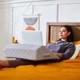 thumbnail image 6 of nue by Novaform Wedge Pillow, Gel Memory Foam, Gray, 6 of 8