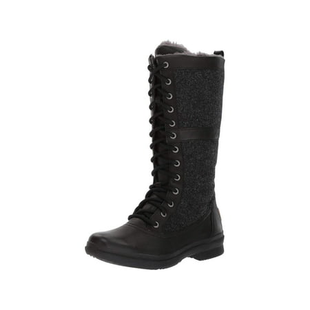 Ugg Australia Womens Elvia Leather Round Toe Mid-Calf Cold Weather Boots