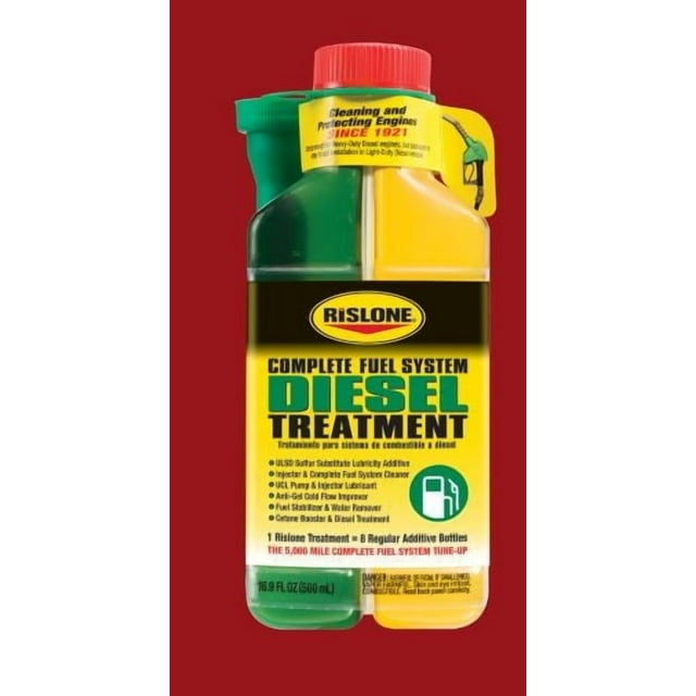 Bars Leaks Fuel System Cleaner 4740 Rislone; Use To Clean And Lubricate Complete Fuel System; 16.9 Ounce Bottle; Single; With Cetane Booster And Diesel Treatment