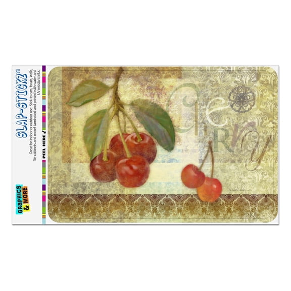 Christmas Holiday Cherry Cherries Red Green Home Business Office Sign