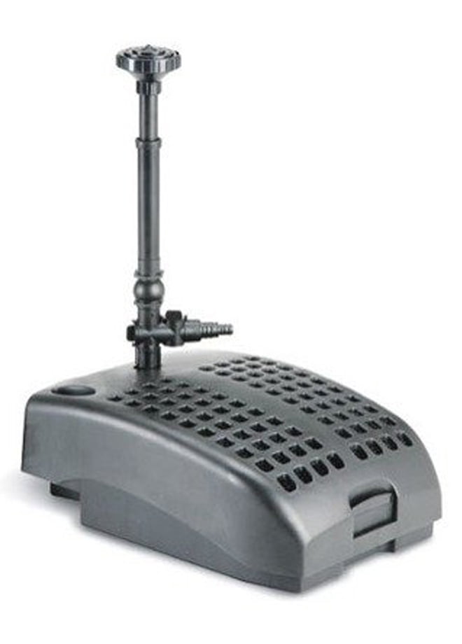 Algreen CrystalFlo All-In-One Pond Filter System, 400 GPH Pond Pump and Fountain Head Kit by Algreen