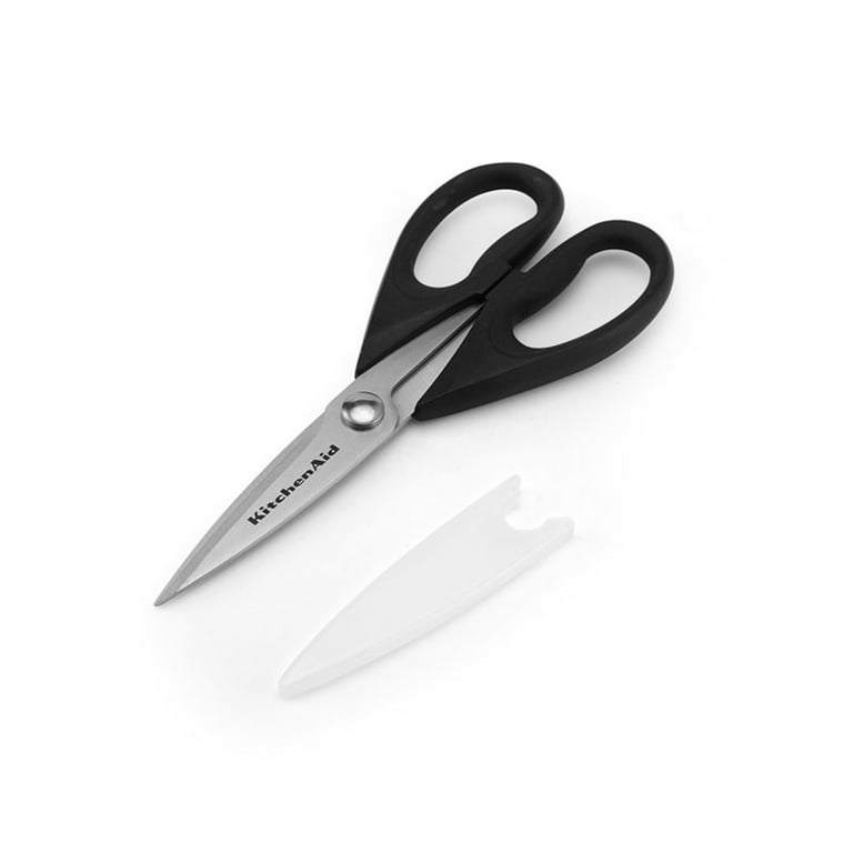 KitchenAid Soft Silicone Grip All Purpose Shears with Black Handle