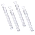 thumbnail image 3 of SHISUYAN 48Pcs Heart Shape Bubble Tubes Plastic Toy for Kids and Guests, 3 of 9