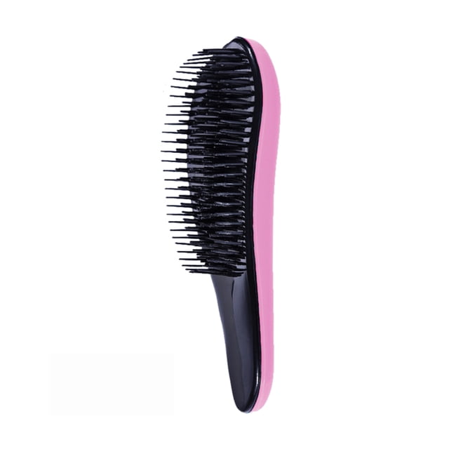Cepillos desenredadores jinwen para el cabello Rosado