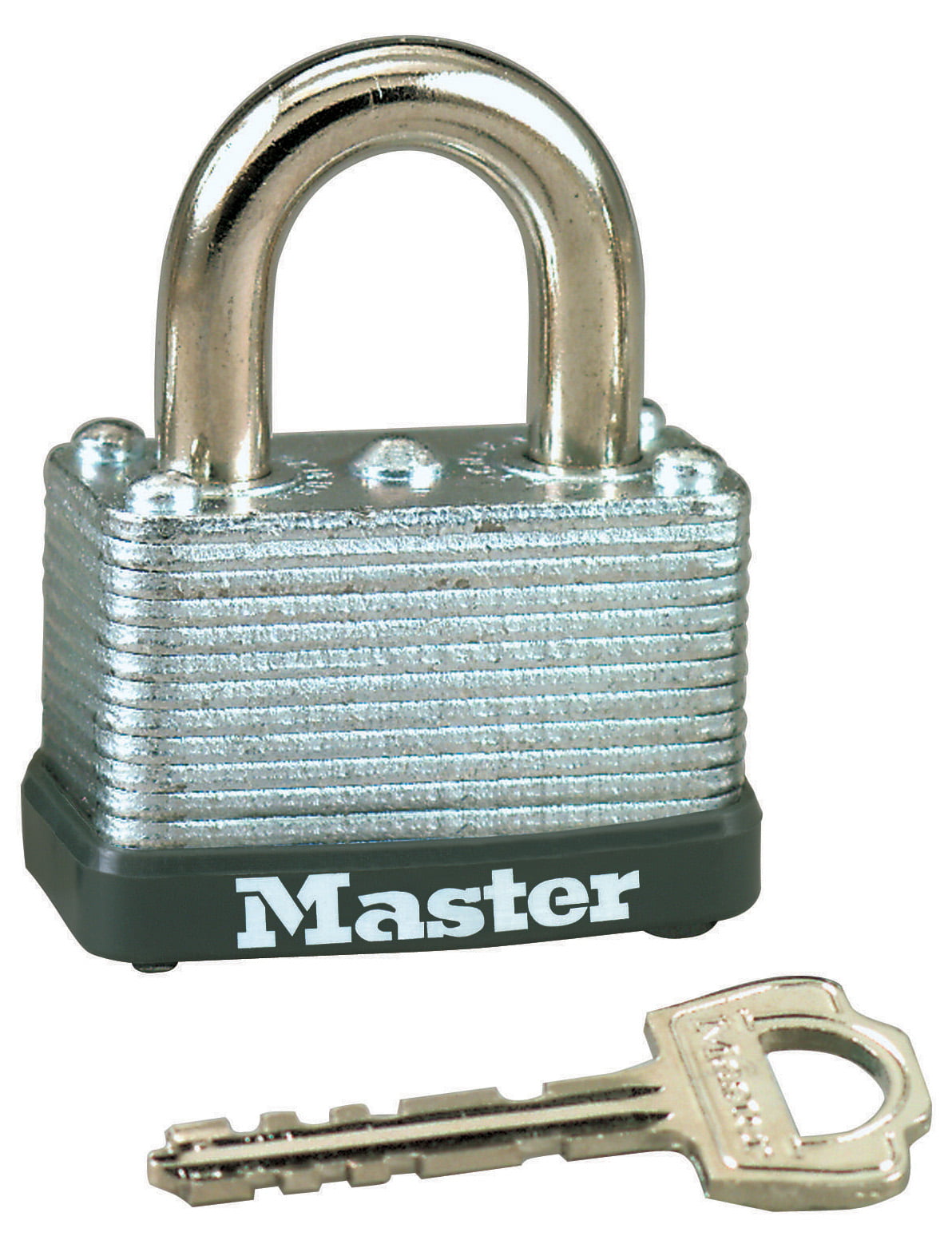 1-1/2" Wide 5/8-Inch Shackle H Master Lock 22D Laminated Steel Warded Padlock