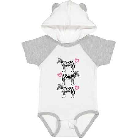 

Inktastic Zebra Cute Safari Animal Girls Baby Bodysuit