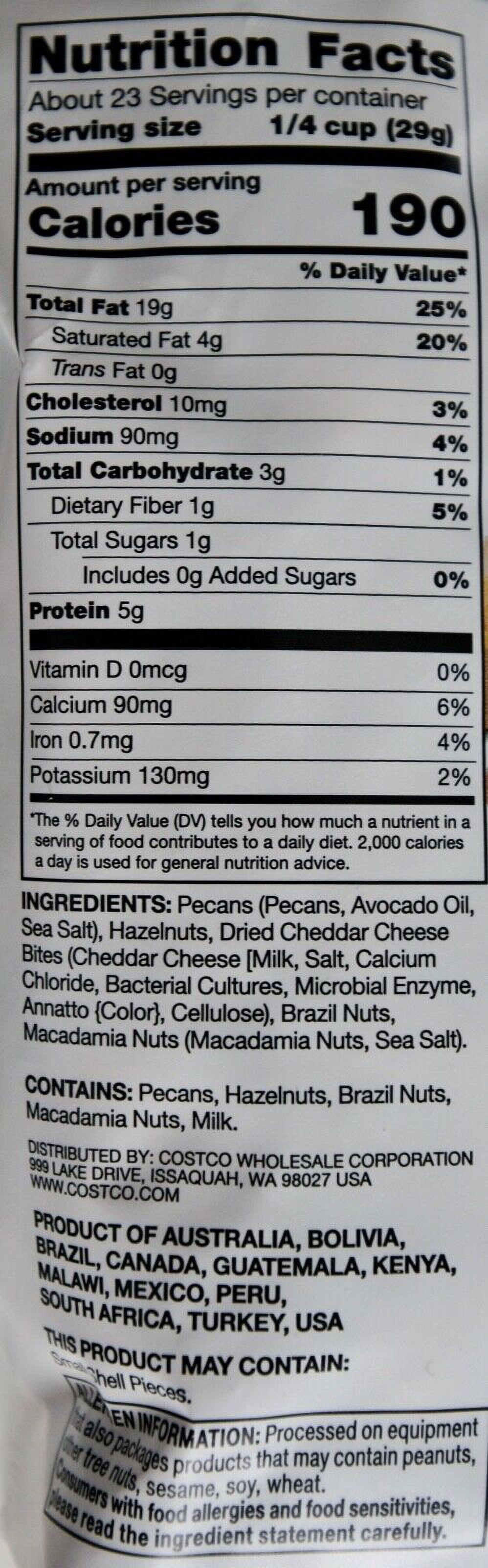 Kirkland Signature Keto Snack Nut Mix, 24 Ounce