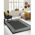 thumbnail image 6 of Beverly Rug Runner Rugs for Living Room Door Mat Dark Gray Off White 2' x 3', 6 of 8