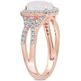 thumbnail image 3 of Everly Women's Opal 10k Rose Gold Ring, 3 of 7