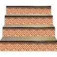 thumbnail image 5 of HomeRoots 399996 5 x 5 in. Terra Cotta Red Tango Peel & Stick Tiles, 5 of 9