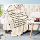 thumbnail image 2 of LHSHID Mom Blankets from Daughter My Amazing Mom Blanket for Mother with Many Moved Words Thanksgiving Christmas Bday Mothers Day Presents for Mom Throw Blanket 60x80in, 2 of 6