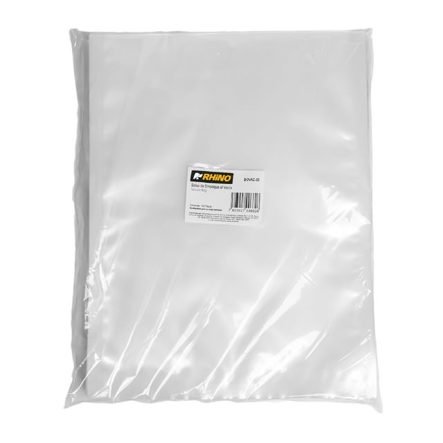 Bolsa para Empacado al Vacío Rhino 25 x 33 cm BOVAC-33