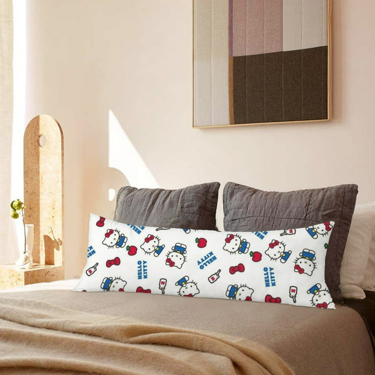 hello kitty Body Pillow Case short plush Pillowcase cute kids Hug Body Pillow Case Cover Double sided printing 59 x20 150cmx50cm Walmart