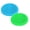 Blue,Green, variant on Silicone Shower Foot Scrubber Mat, Wall Mounted Foot & Back Scrubber Massage Pad with Non Suction Cups, Dual Purpose Feet Back Cleaning Exfoliating Bath Wash for Men Women, 10.24"