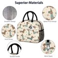 thumbnail image 4 of Dachshund and Heart Beige Pattern Insulated Leakproof Lunch Box for Work, Lunch Bag for Women Men, Loncheras Para Mujer for Beach Travel Picnic Camping, 4 of 6