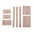 thumbnail image 4 of Unpainted Blank Balsa Round for DIY Model Making Woodcraft Hobbies Handmade Toys Accessories , 6 Pieces 70mm, 4 of 8