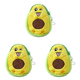 thumbnail image 2 of Mujer Aguacate Forma Mini Monedero Pequeña Cartera () Amarillo, 2 of 8