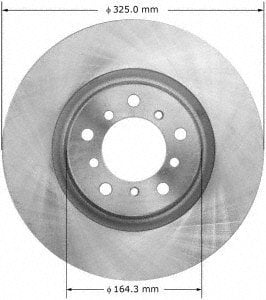 Bendix PRT6129 Premium Brake Rotor