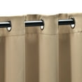 thumbnail image 2 of Superior Solid Blackout Curtain Set of 8, 52" x 63", Smoked Ash, 2 of 10