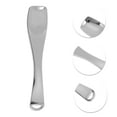 thumbnail image 3 of Unique Bargains 2 Pcs Mini Makeup Cosmetic Spoon Hangable Flat Mouth Facial Mask Spatula Silver Tone, 3 of 6