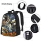 thumbnail image 3 of Disketp Sunflower Field Spotted Dog Mochila Estampada de Gran Capacidad con Lonchera y Estuche, Set de 3 Piezas para Estudiantes, 3 of 7