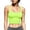 Mint Green, variant on Wyongtao Womens Ribbed Knit Tank Tops Strap Solid Color Slim Fitted Crop Camisole Casual Trendy Sport Going Out Clothes (S, White)