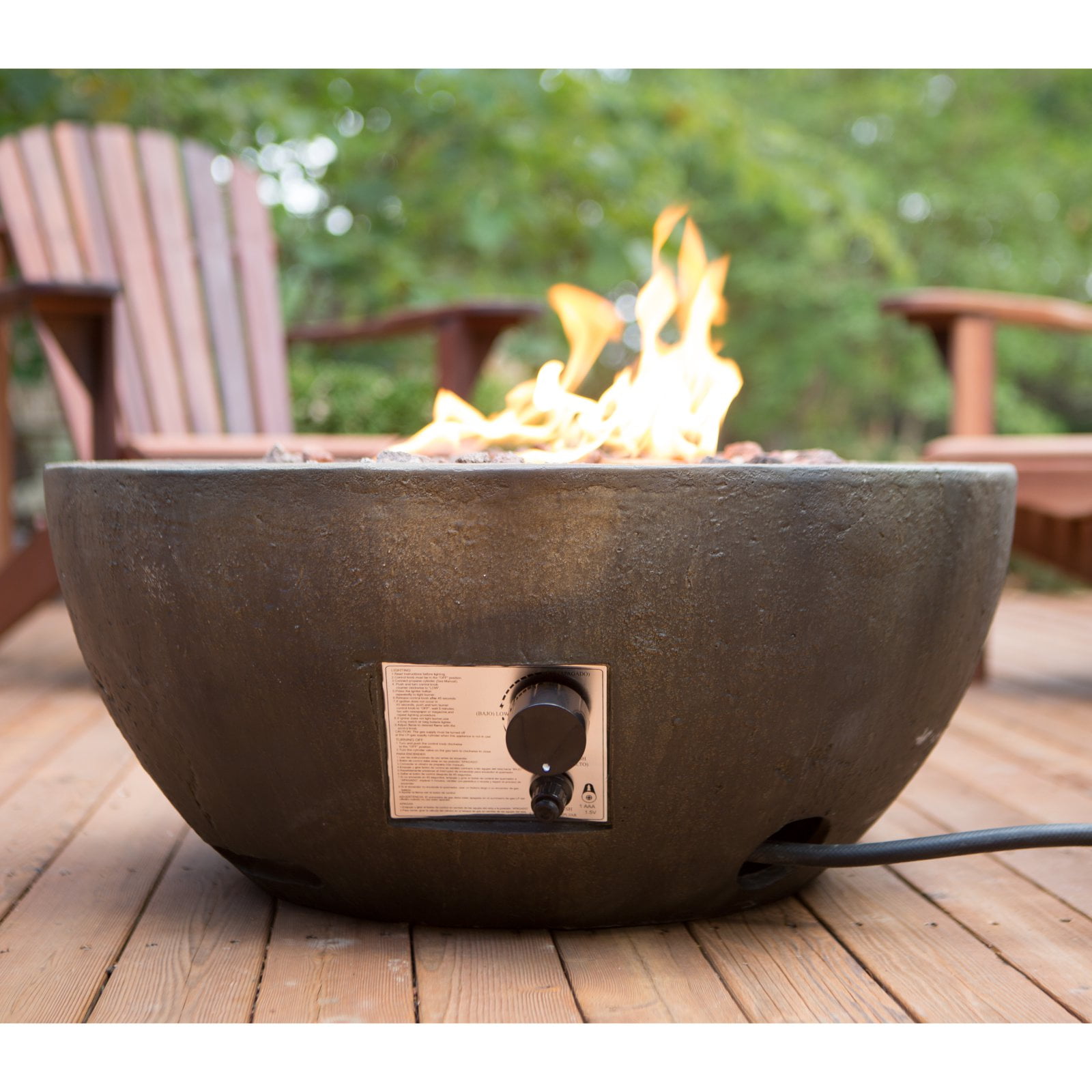 Red Ember Mesa 28 Diam Fire Bowl With Free Cover Com Fire Bowl With Free Cover Com