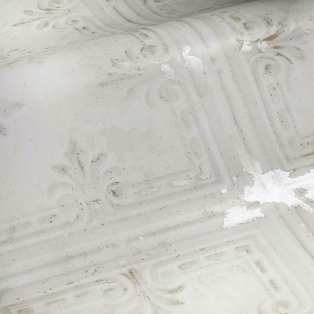 Tin Tile Peel and Stick Wallpaper