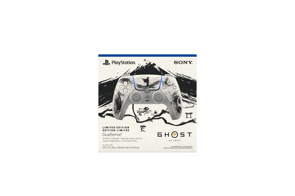 DualSense® Wireless Controller – Ghost of Yōtei™ Black Limited Edition