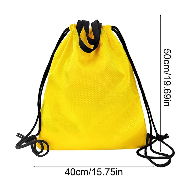 Fasiaou Sports Drawstring Backpack Gym Sack with Shoe  display picture 3