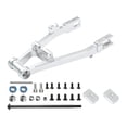 thumbnail image 2 of Pieza de actualización de brazo oscilante trasero para coche RC, repuesto profesional para bricolaje, piezas de repuesto RC Plata, 2 of 9