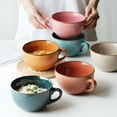 thumbnail image 7 of ACDANC Soup Bowls with Handles Microwave Safe Bowls Soup Bowl with Lid Soup Mug Cups with Handles, 7 of 7